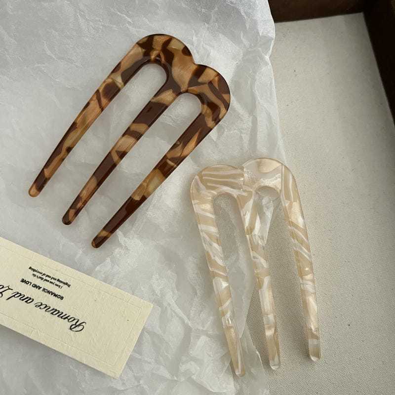 French Vintage Fashion - 8CM French Hair Pins for Women