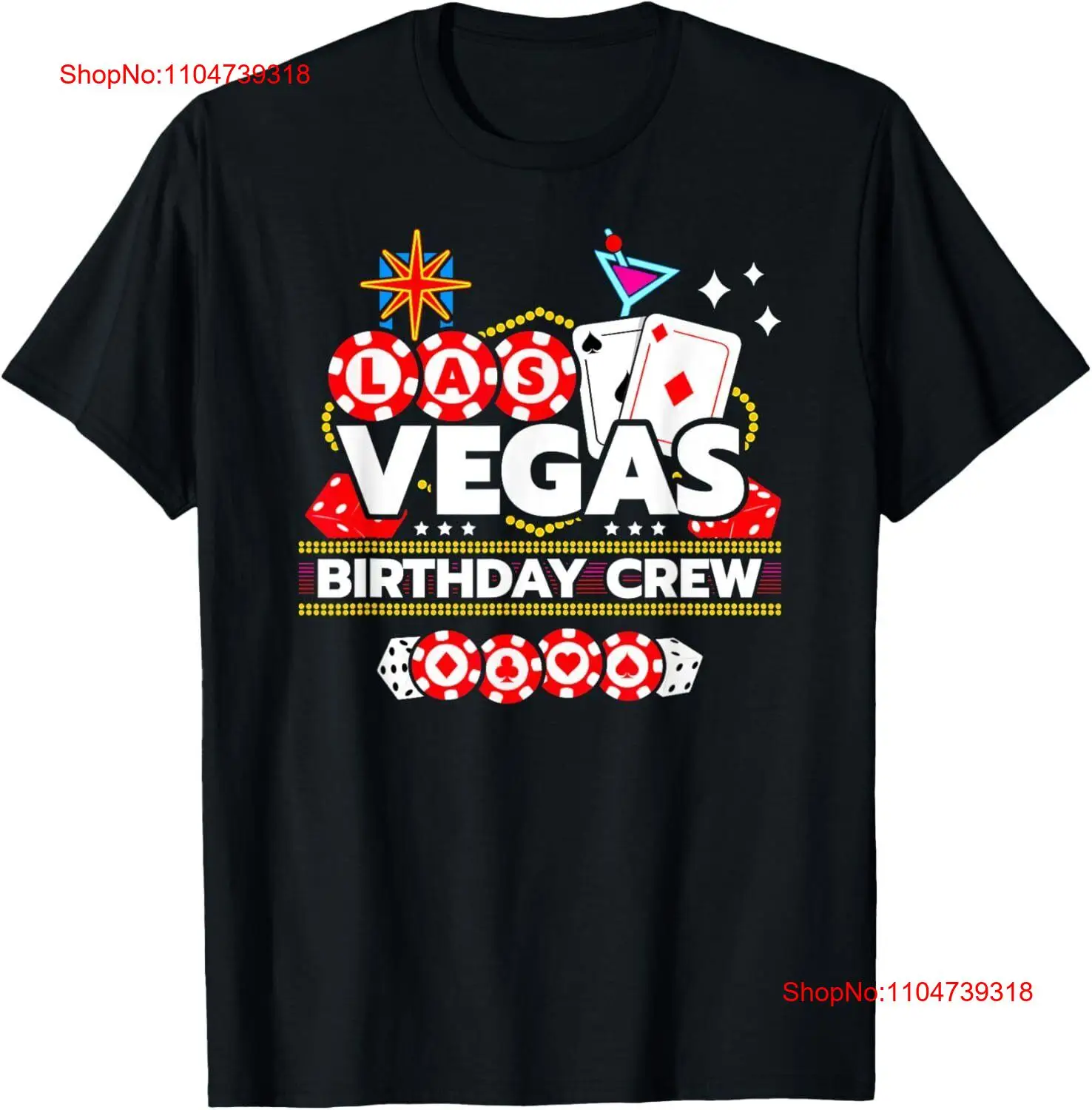 Vintage Vegas Fashion - Vegas Birthday Crew Girls Trip T