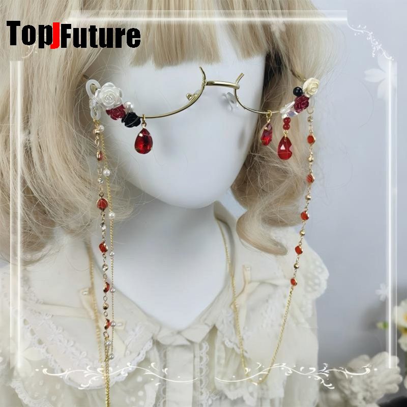 Vintage Fashion Glasses - Women Harajuku Subculture Lolita girl Handmade
