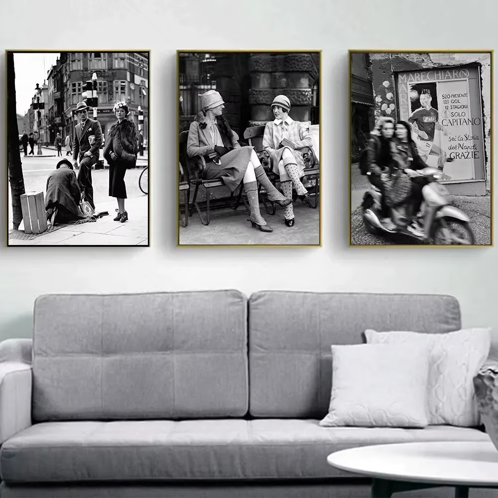 Fashion Black And White Vintag - đánh giá và giá Vintage Fashion Art