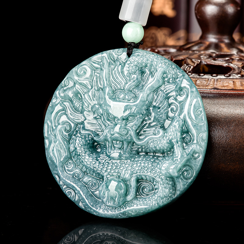 Burmese Jadeite Dragon Pendant - đánh giá và giá Vintage Fashion Women