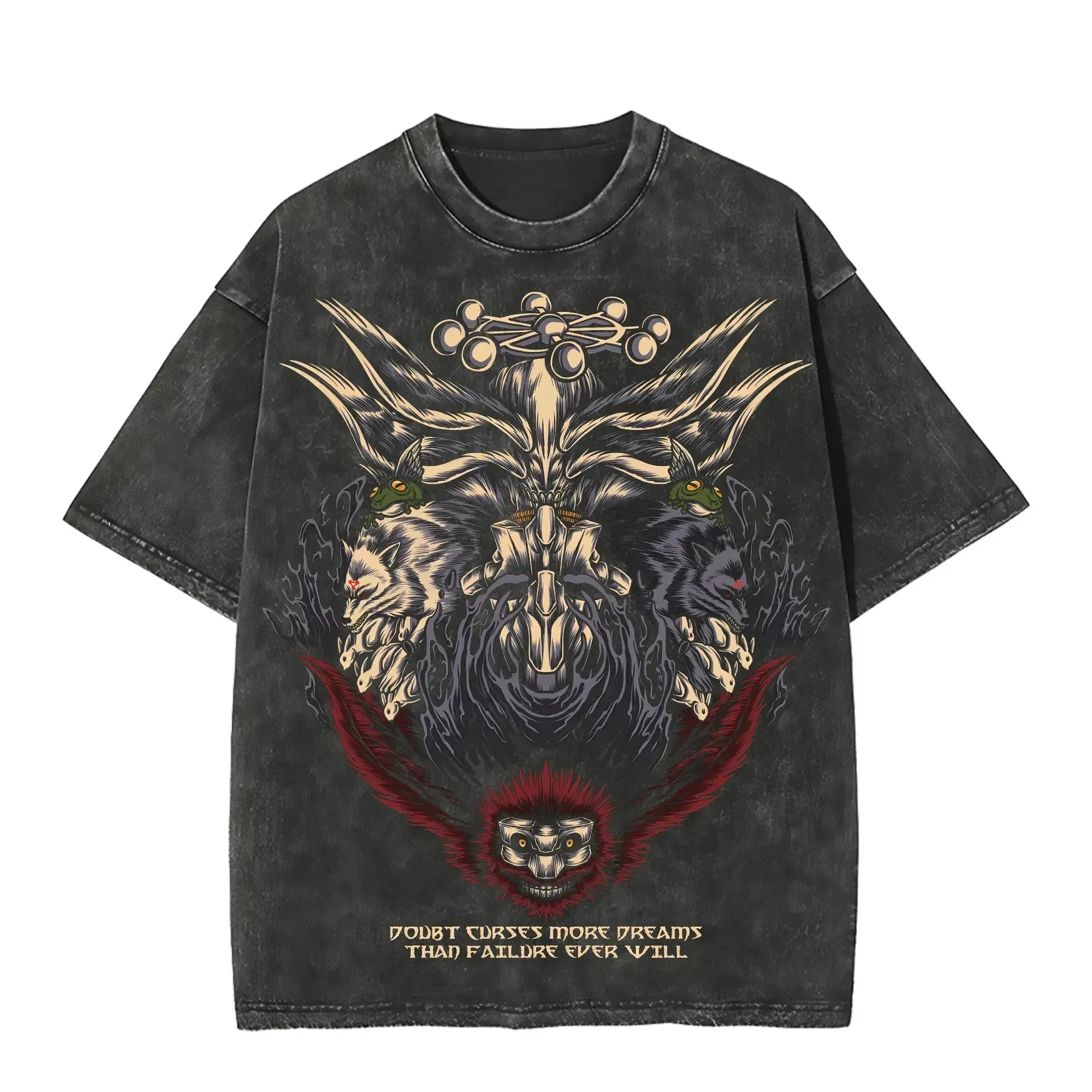 Mahoraga Wheel T-shirt Jujutsu - đánh giá và giá Vintage Fashion Wheel