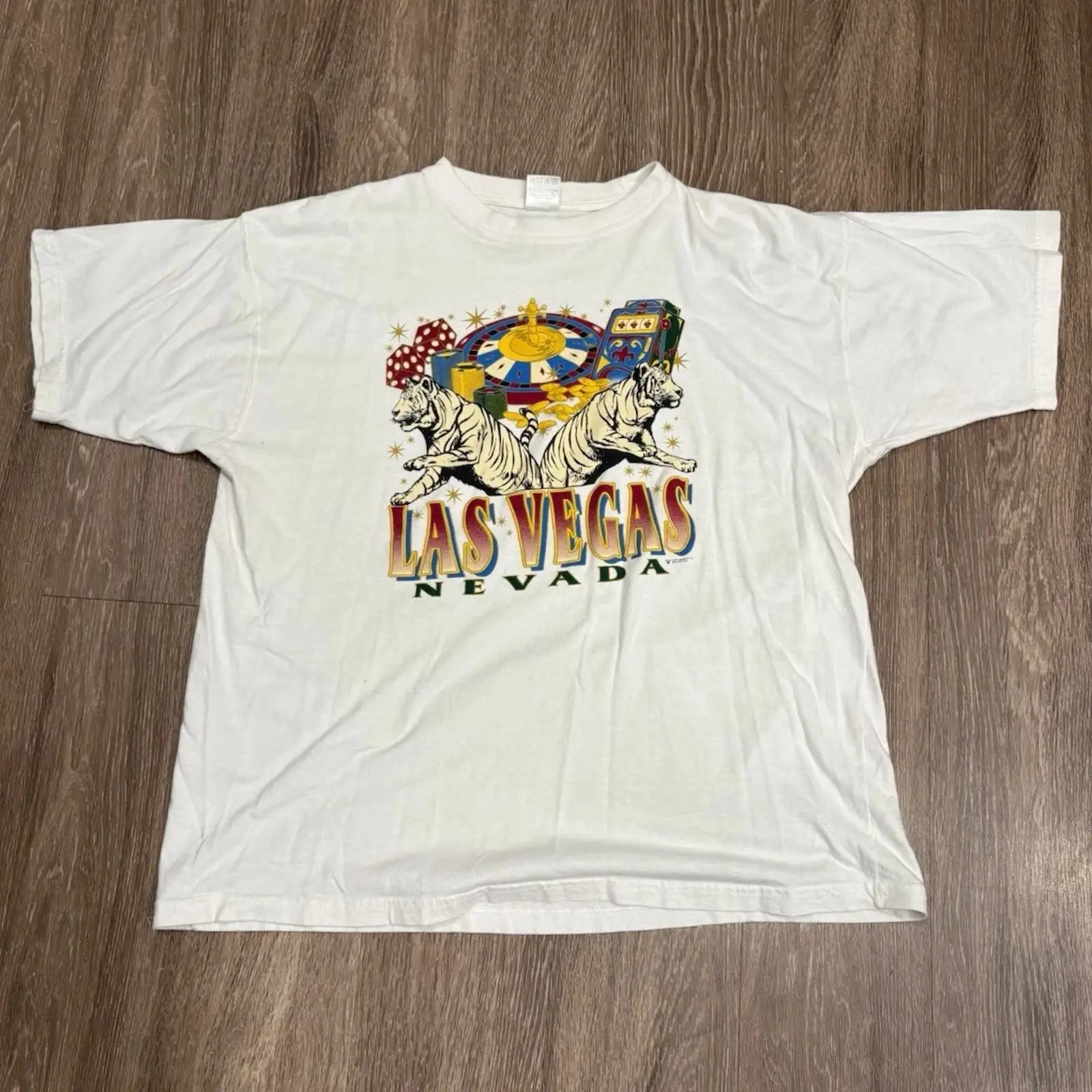 Las Vegas Casino Tiger T Shirt - đánh giá và giá Vintage Vegas Fashion