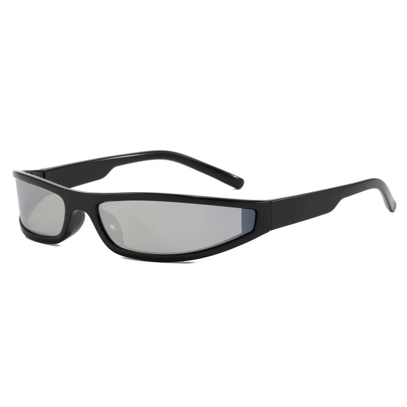 Y2K Narrow Rectangle Wrap Arou - đánh giá và giá Vintage Fashion Glasses