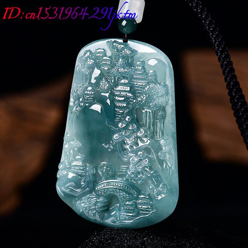 Natural Burmese Jadeite Scener - đánh giá và giá Vintage Fashion Women