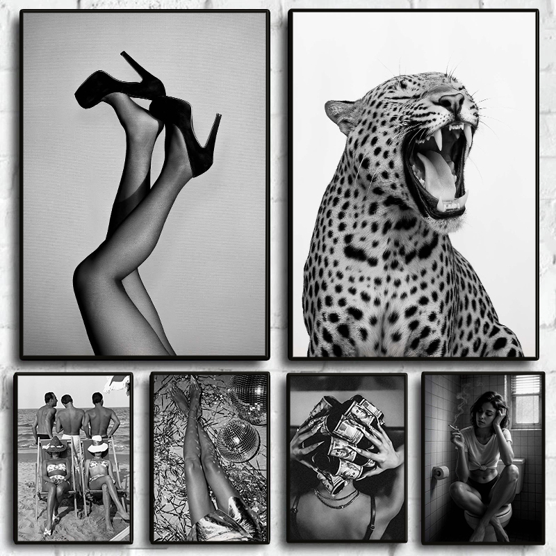 Stylish Fashion Black and Whit - đánh giá và giá Vintage Vogue Fashion Poster