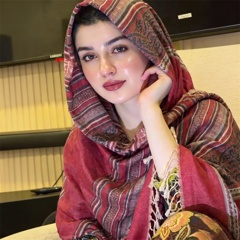 Vintage Paisley Print Hijab Fa - đánh giá và giá Vintage Fashion Women