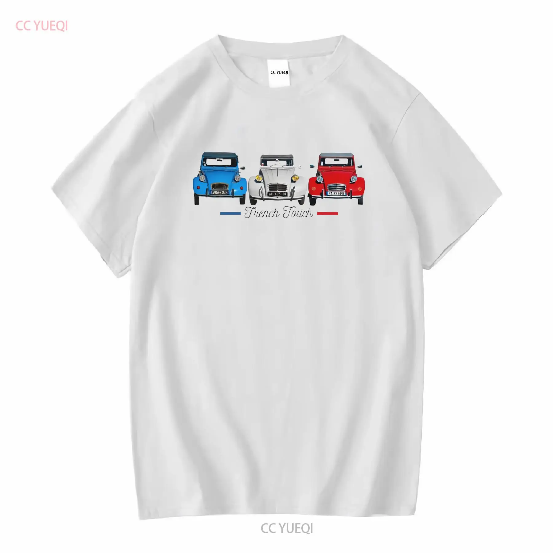 Two horses 2 CV T Shirt cotton - đánh giá và giá French Vintage Fashion