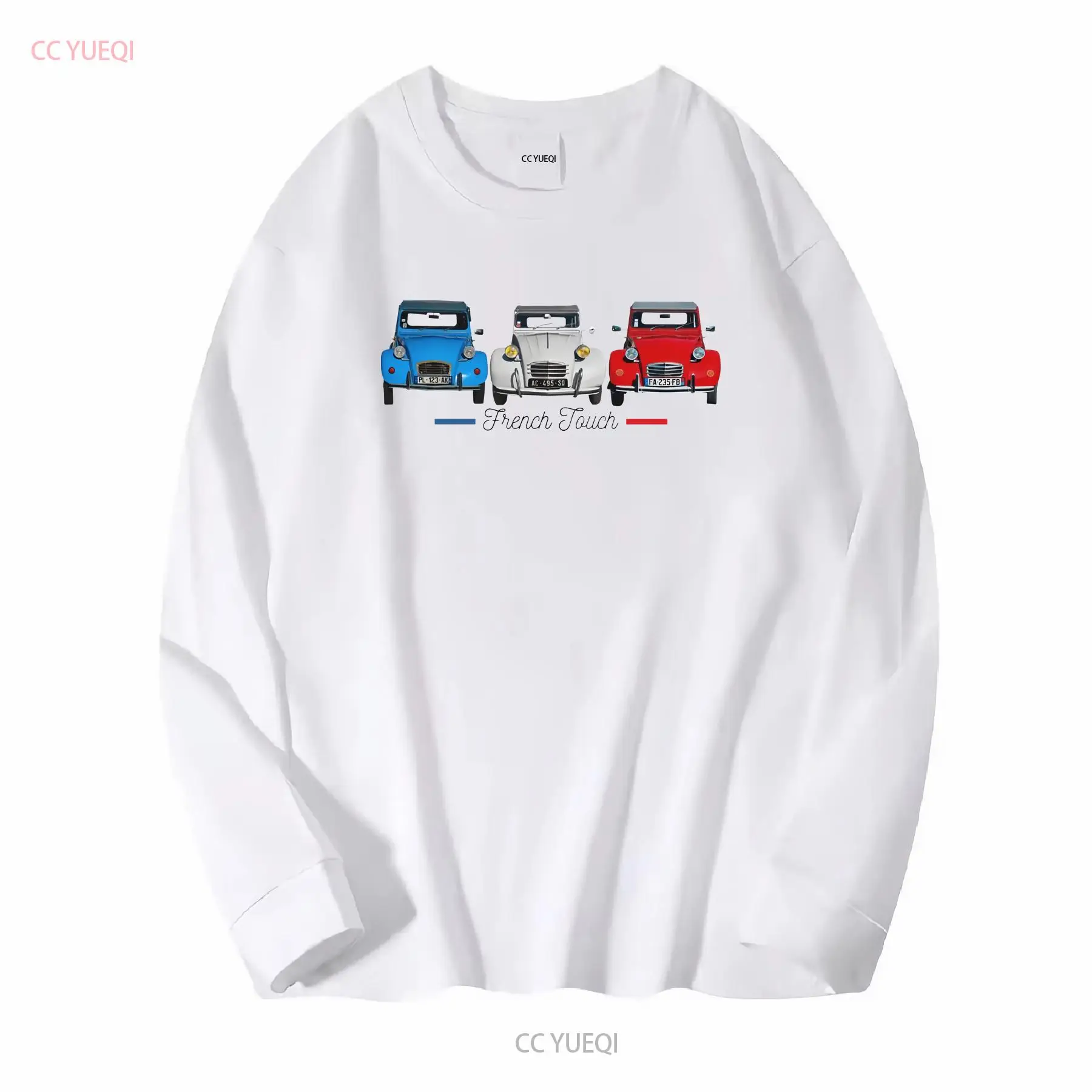 Two horses 2 CV T Shirt cotton - đánh giá và giá French Vintage Fashion