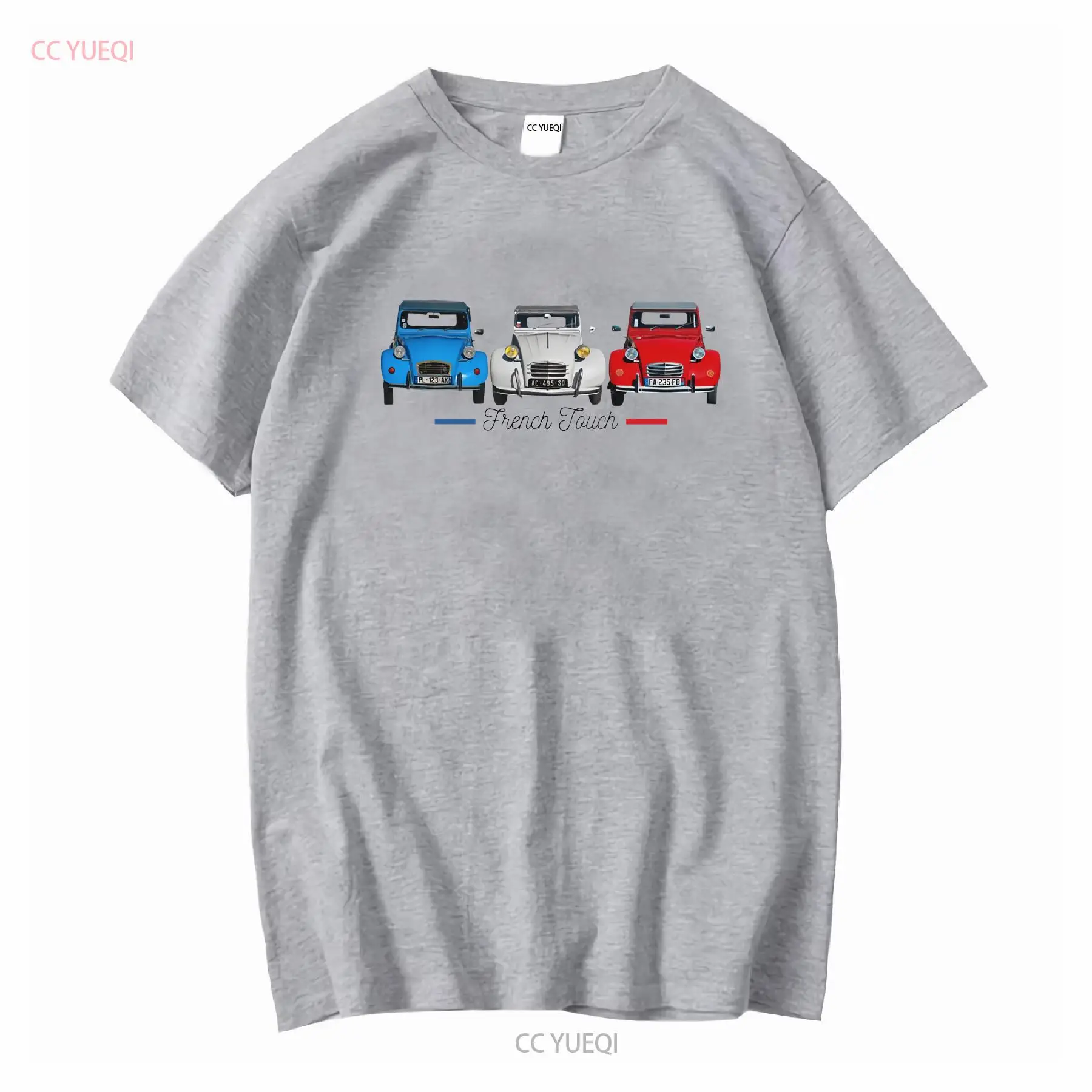Two horses 2 CV T Shirt cotton - đánh giá và giá French Vintage Fashion