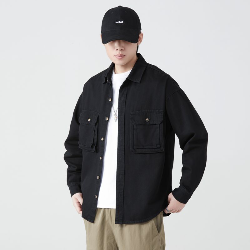 Pure Cotton Tooling Shirts Men - đánh giá và giá Vintage Fashion Streetwear