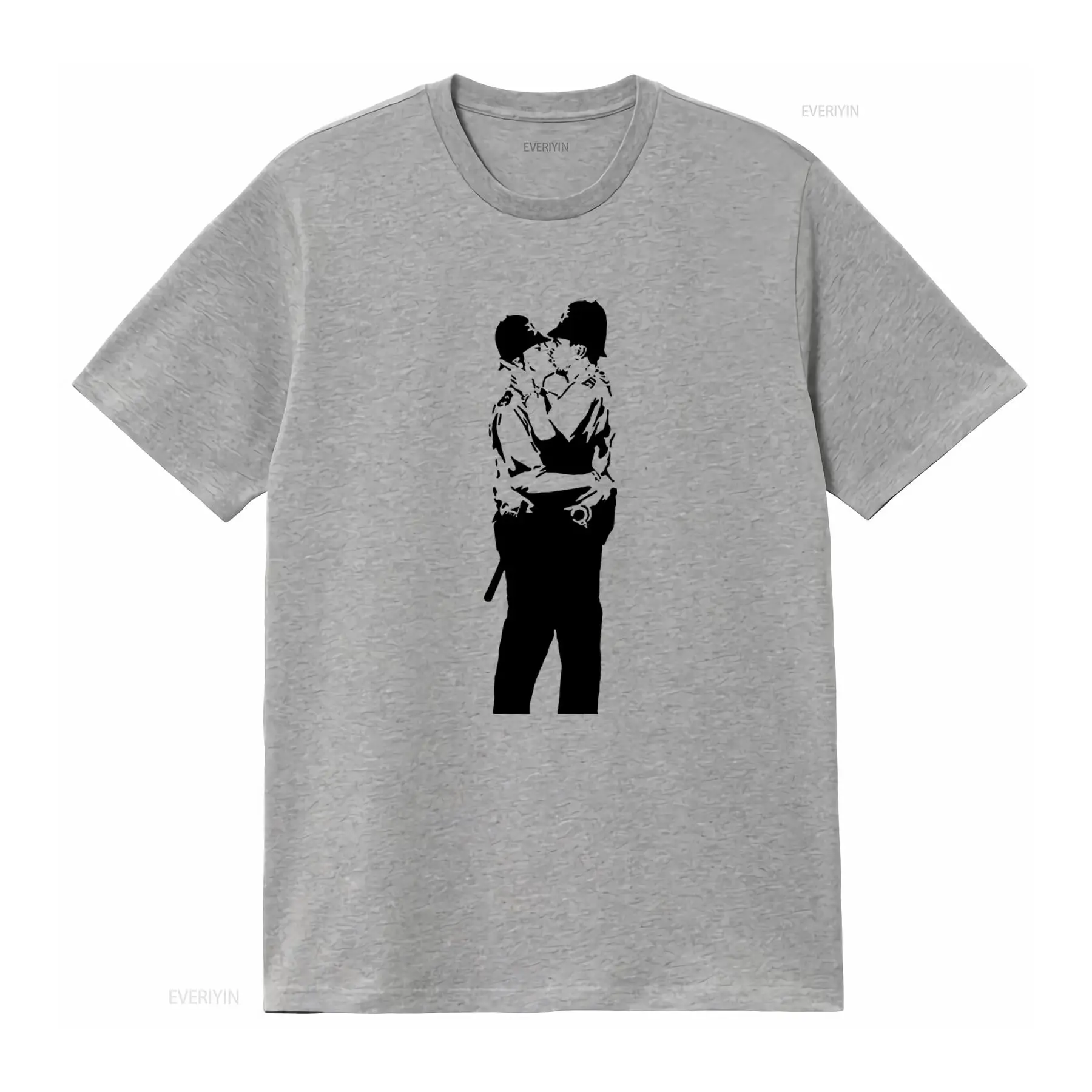 Banksy Kissing Coppers Print M - đánh giá và giá Vintage Fashion Art