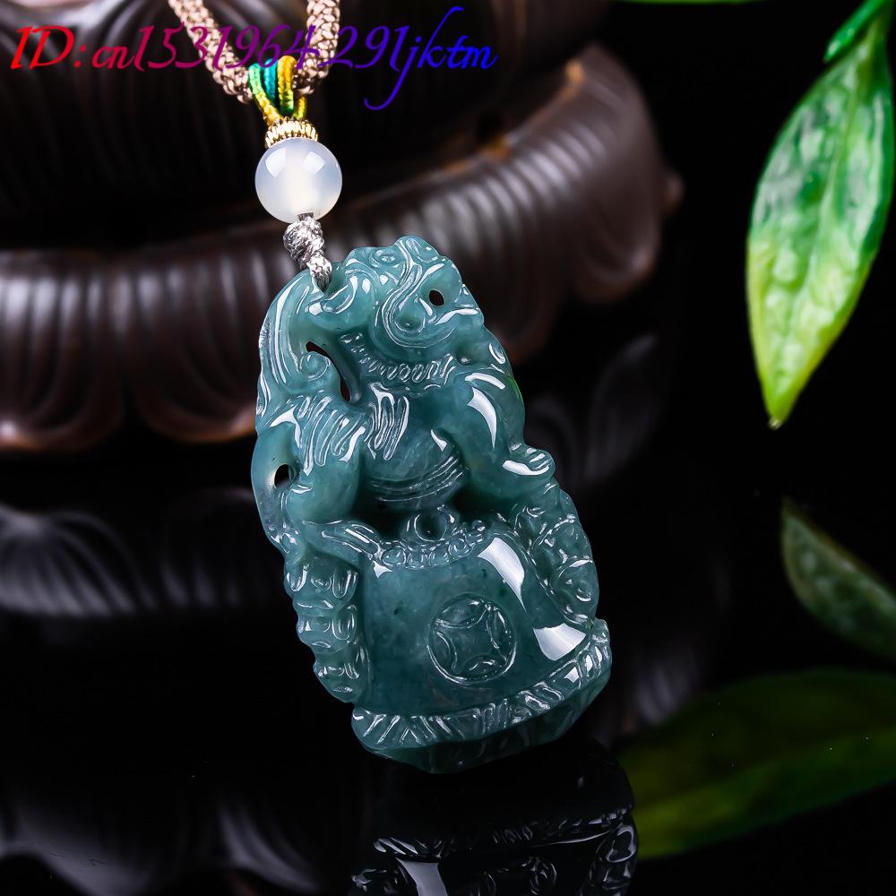 Burmese Jadeite Pixiu Pendant  - đánh giá và giá Vintage Fashion Women