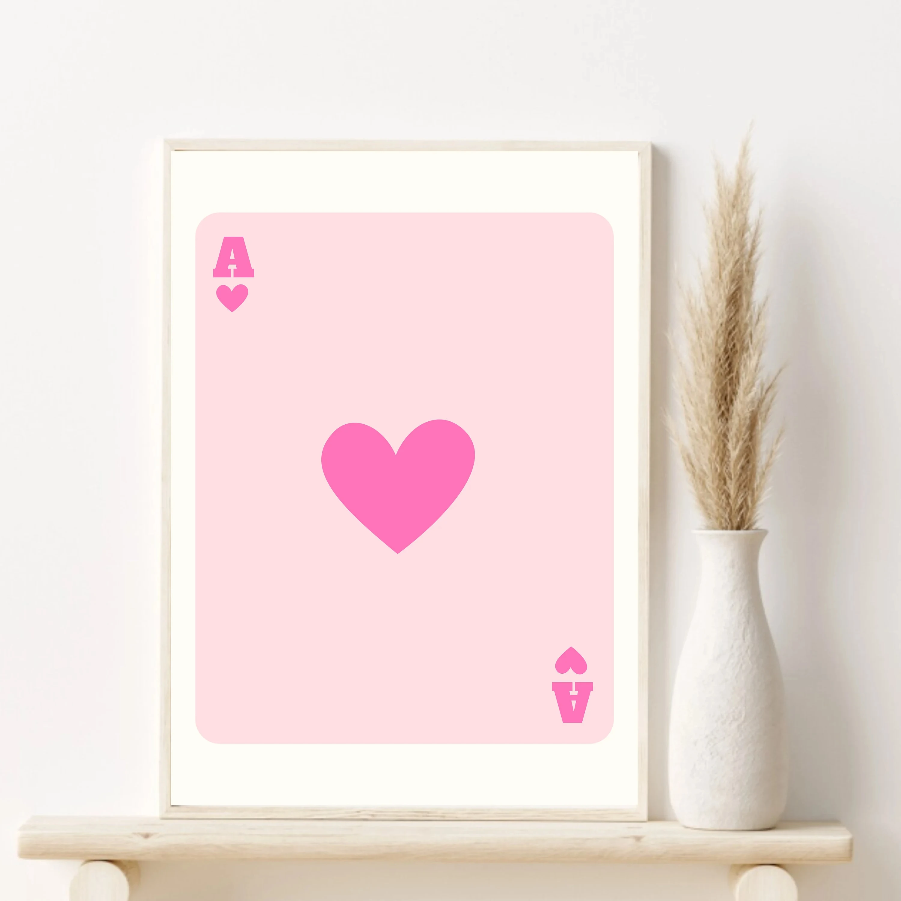 1pc Canvas painting  Pink Mati - đánh giá và giá Vintage Fashion Art