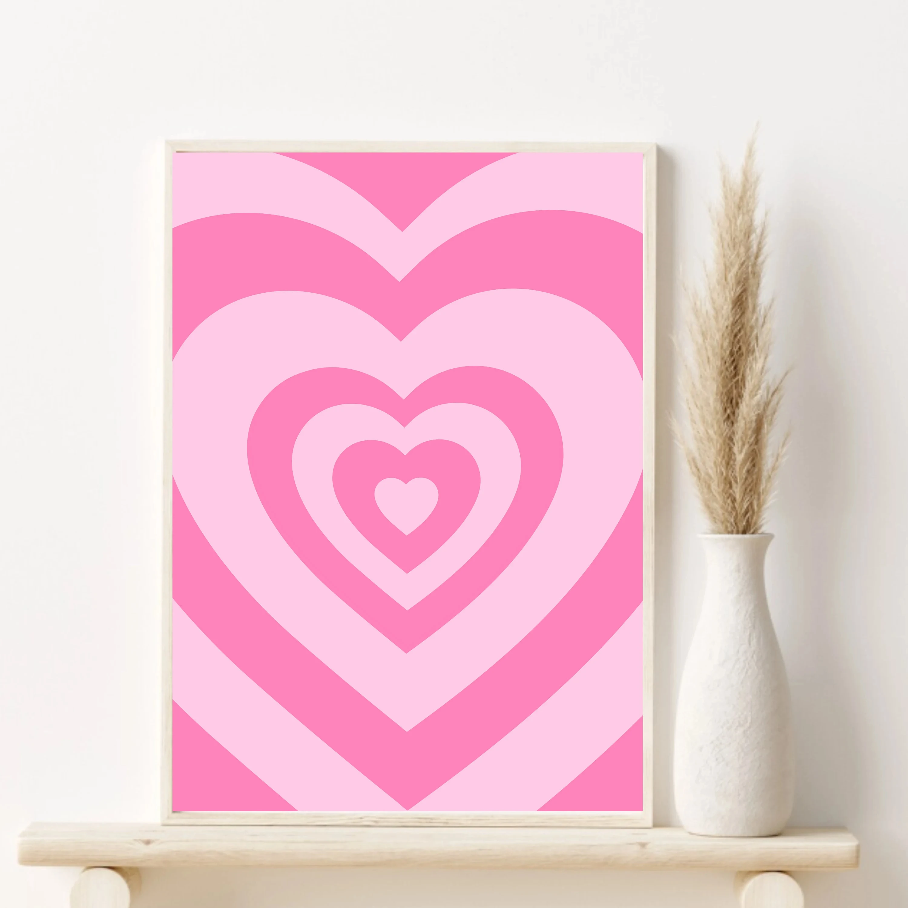 1pc Canvas painting  Pink Mati - đánh giá và giá Vintage Fashion Art