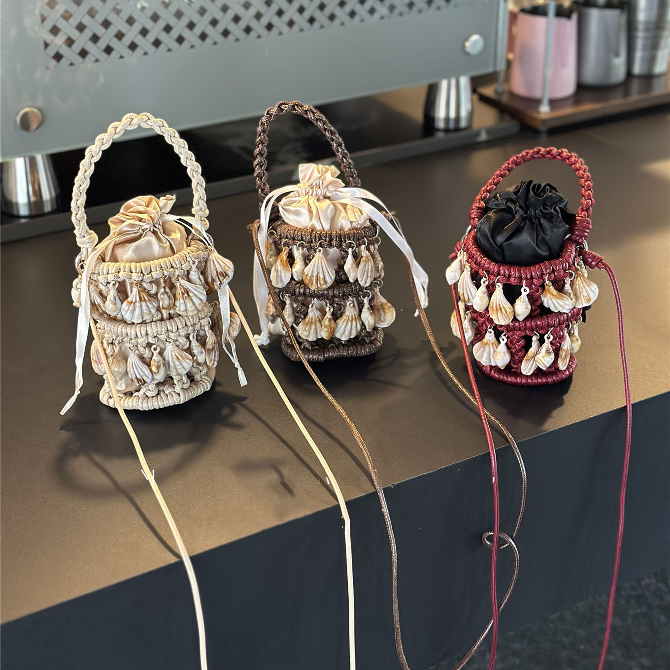 Spring Summer New Shell Tassel - đánh giá và giá French Vintage Fashion