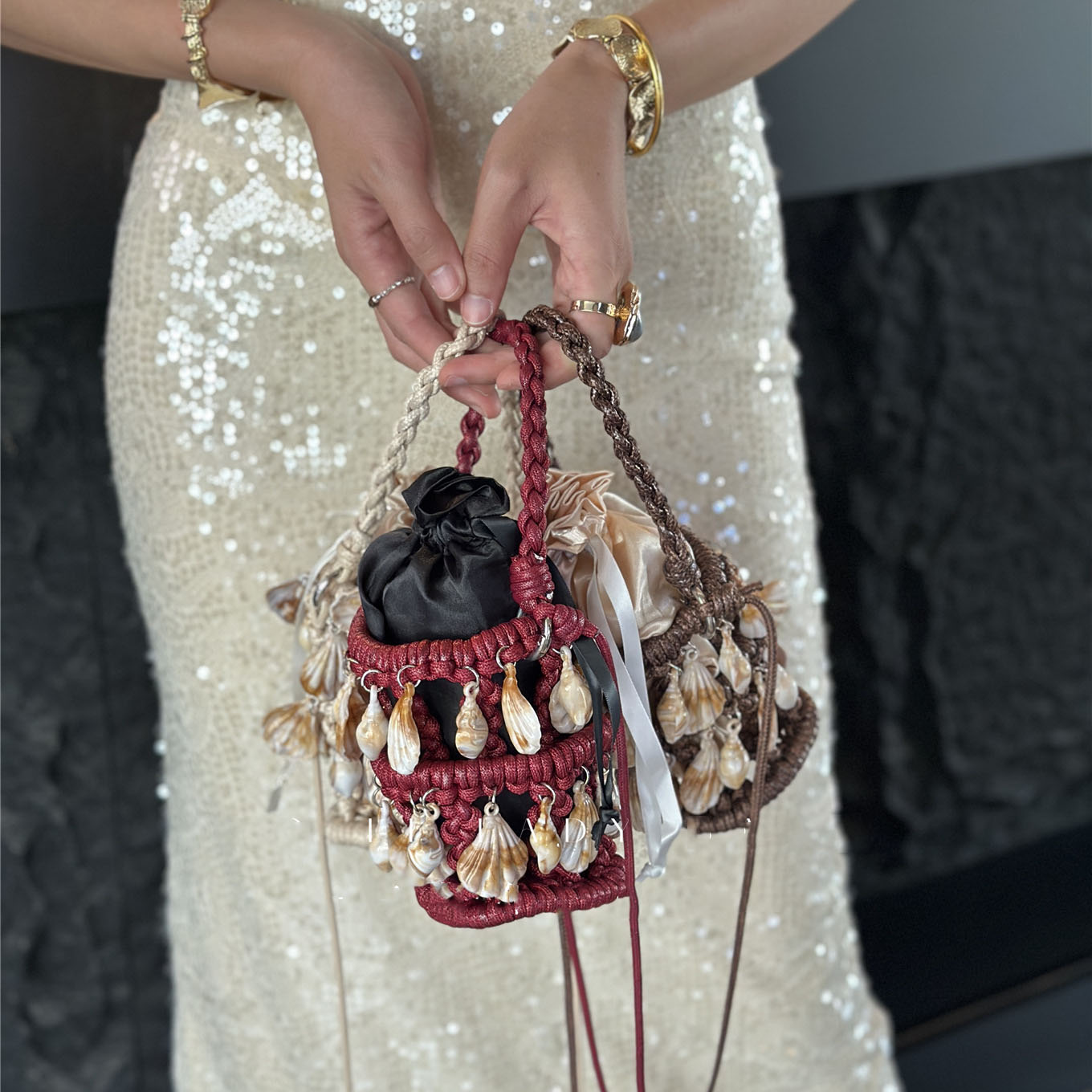 Spring Summer New Shell Tassel - đánh giá và giá French Vintage Fashion