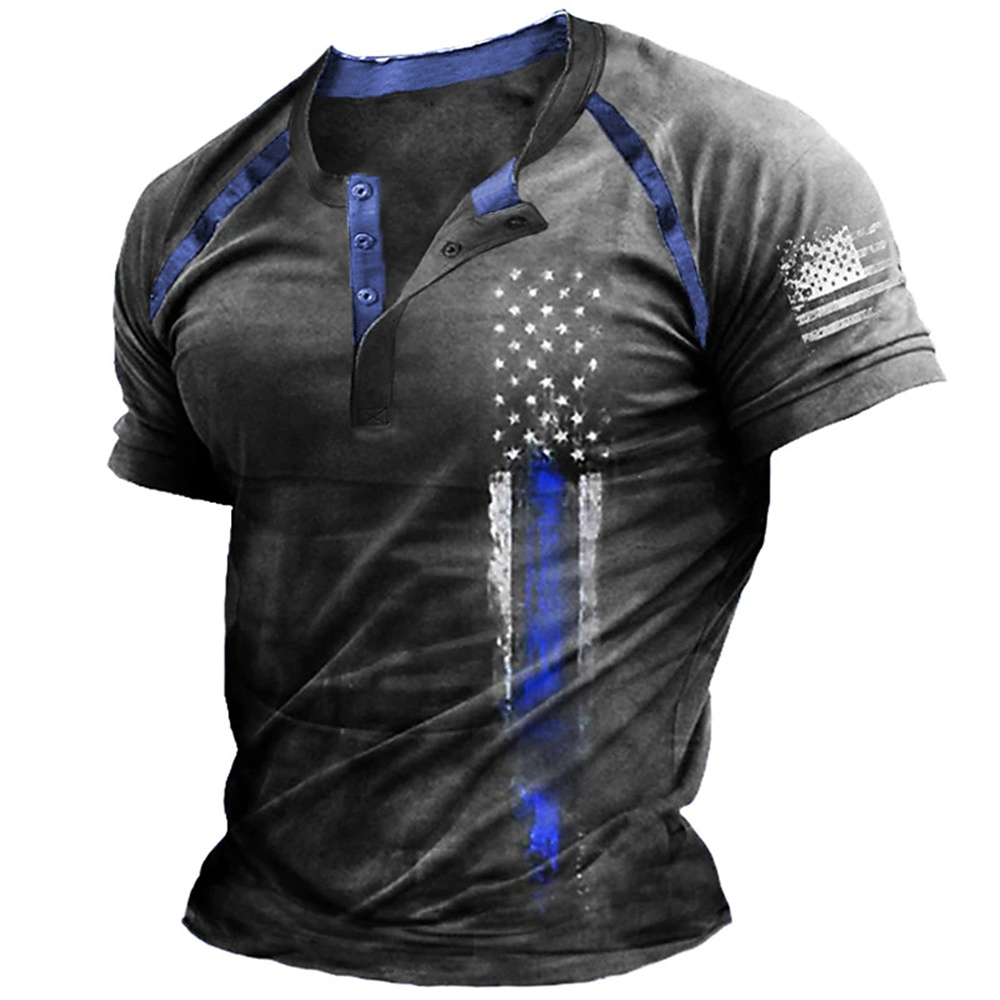 Funny 3D American Flag Print M - đánh giá và giá Vintage Fashion Streetwear