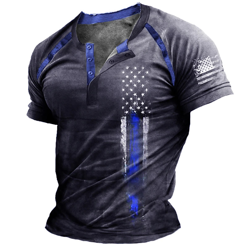 Funny 3D American Flag Print M - đánh giá và giá Vintage Fashion Streetwear