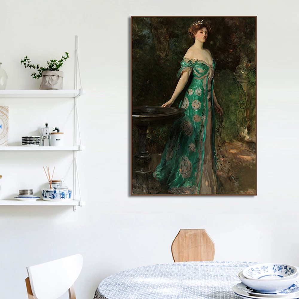 Renaissance Women Portrait Pos - đánh giá và giá Vintage Vogue Fashion Poster