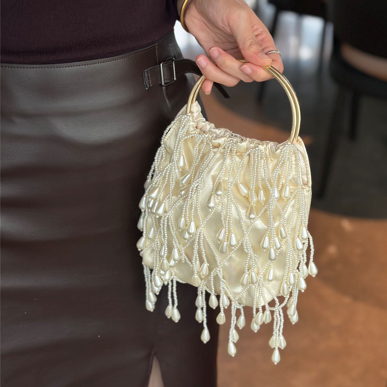Handmade Beaded Women's Handba - đánh giá và giá French Vintage Fashion