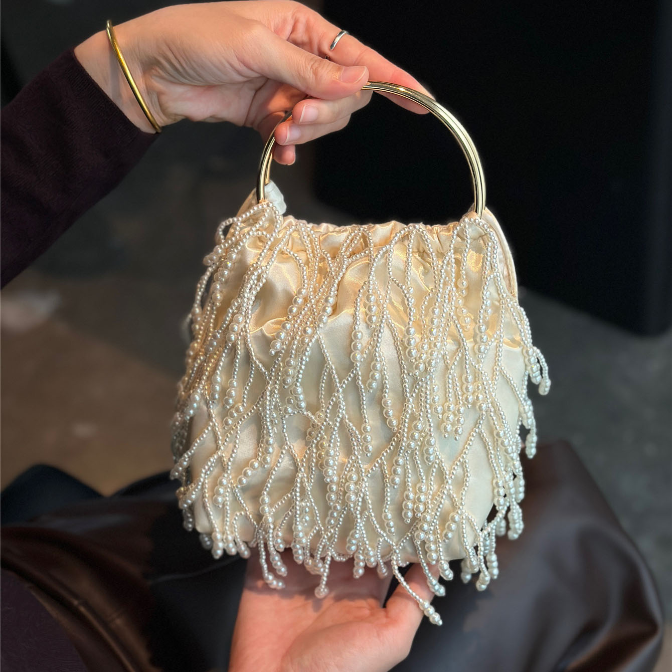 Handmade Beaded Women's Handba - đánh giá và giá French Vintage Fashion