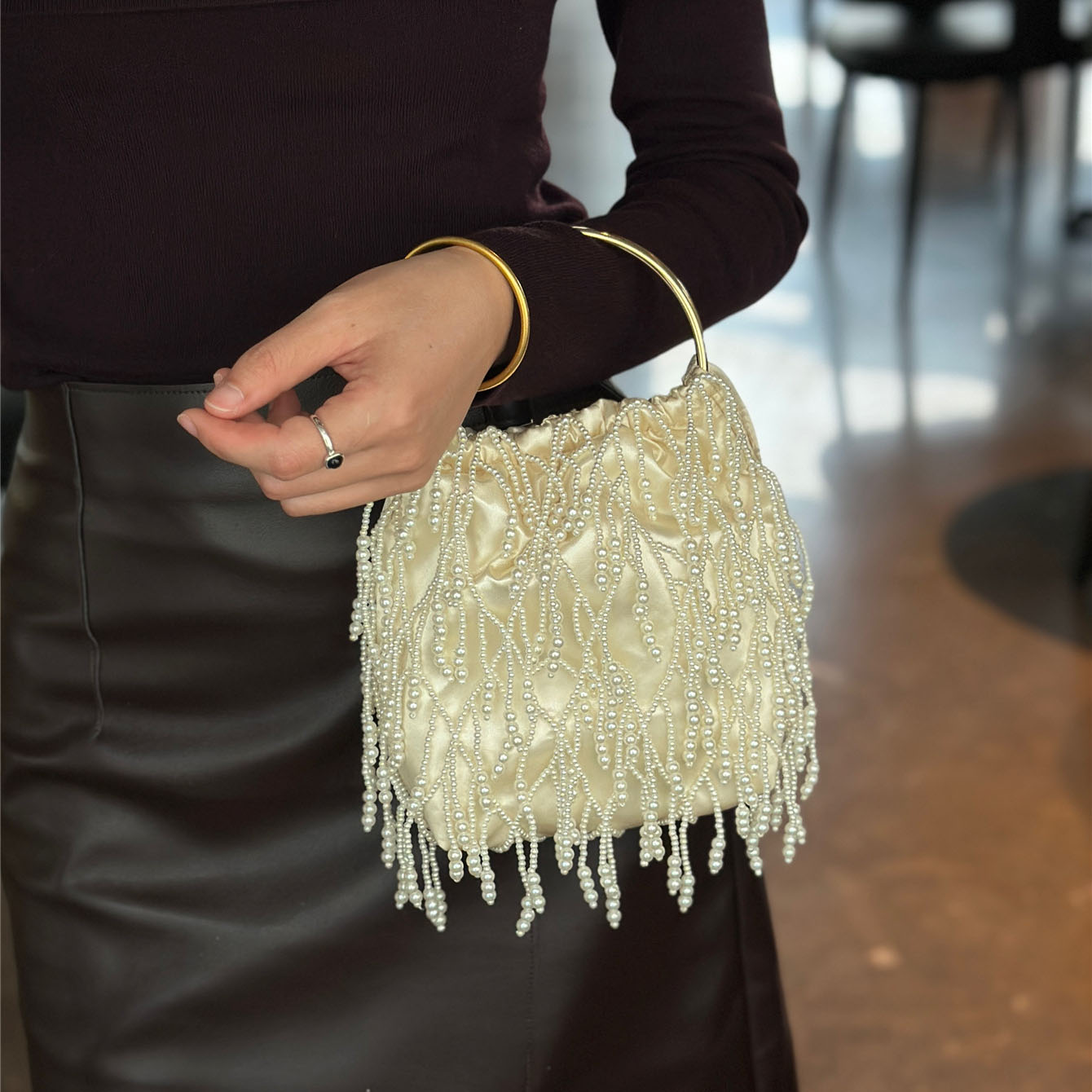 Handmade Beaded Women's Handba - đánh giá và giá French Vintage Fashion