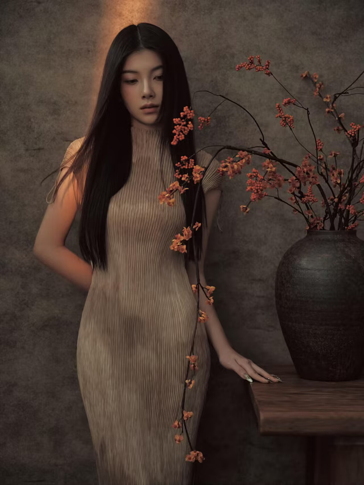 New 2026 Chinese Style Portrai - đánh giá và giá Vintage Fashion Art