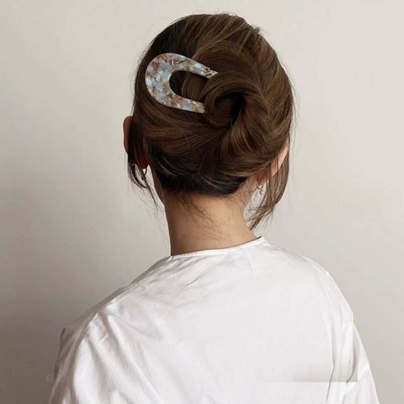 U Shape Hairpins Women French  - đánh giá và giá French Vintage Fashion
