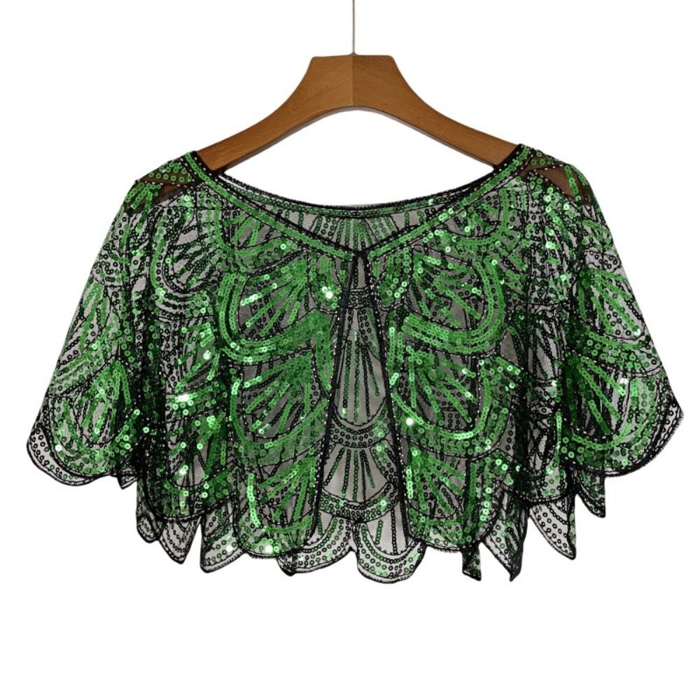 Art Deco Hollowed-out Shawl Be - đánh giá và giá Vintage Fashion Art