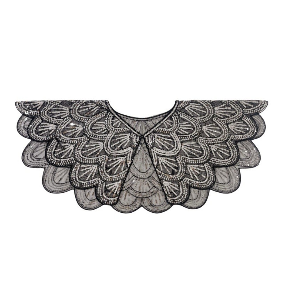 Art Deco Hollowed-out Shawl Be - đánh giá và giá Vintage Fashion Art