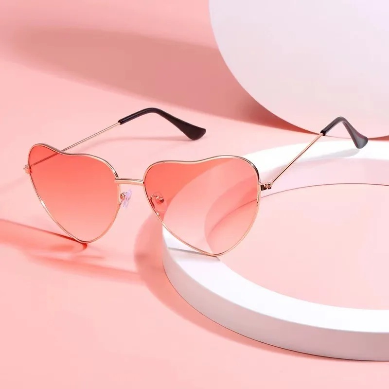 Fashion Heart Shaped Metal Sun - đánh giá và giá Vintage Fashion Glasses