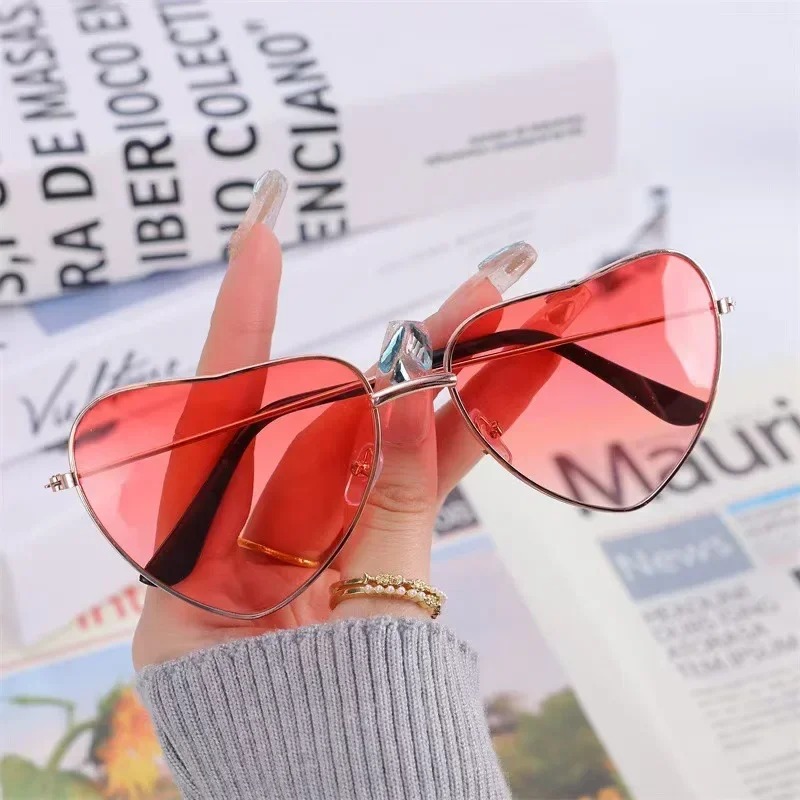 Fashion Heart Shaped Metal Sun - đánh giá và giá Vintage Fashion Glasses