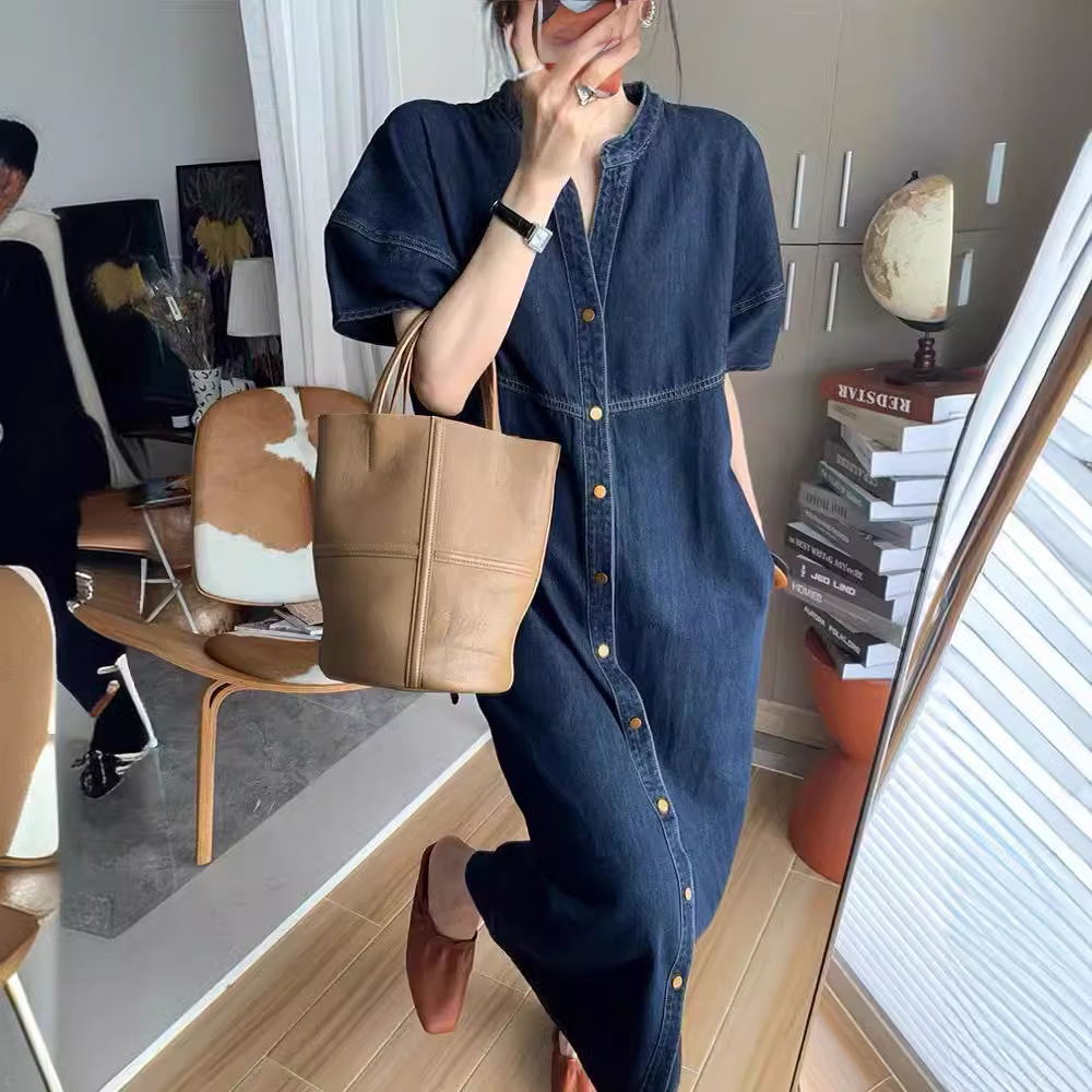 New French Vintage Loose Denim - đánh giá và giá French Vintage Fashion