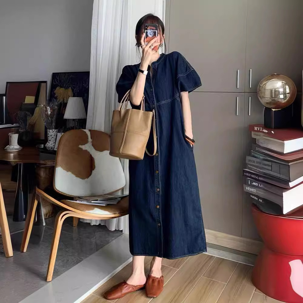 New French Vintage Loose Denim - đánh giá và giá French Vintage Fashion