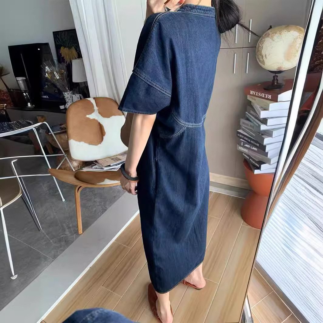New French Vintage Loose Denim - đánh giá và giá French Vintage Fashion