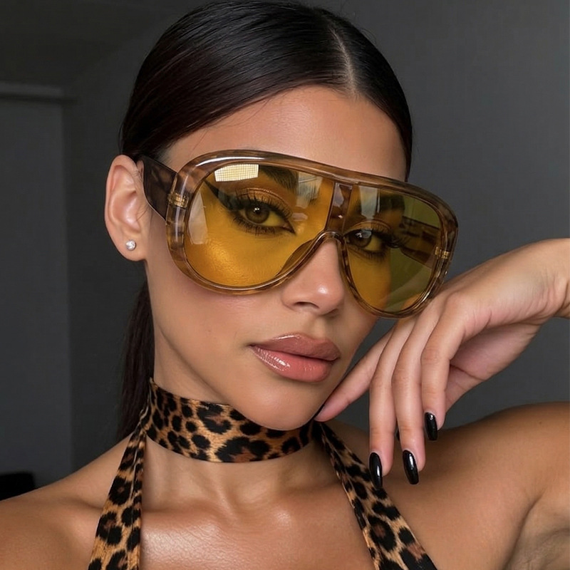 Oversized One Piece Large Fram - đánh giá và giá Vintage Fashion Glasses