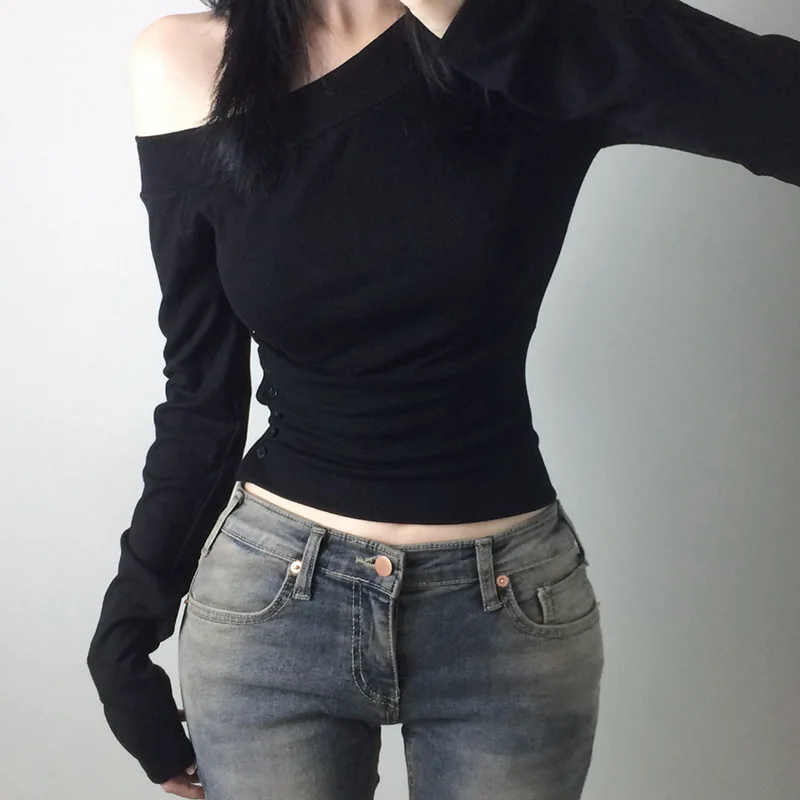 Y2K Vintage Pleated Button T-S - đánh giá và giá Vintage Fashion Streetwear