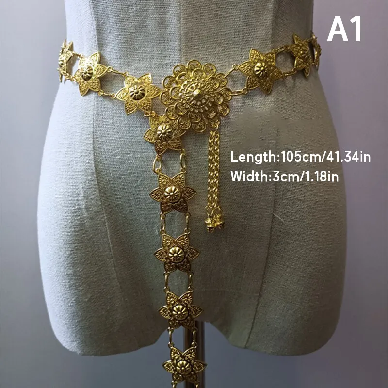 1PC Metal Thailand Waist Chain - đánh giá và giá Vintage Fashion Guild